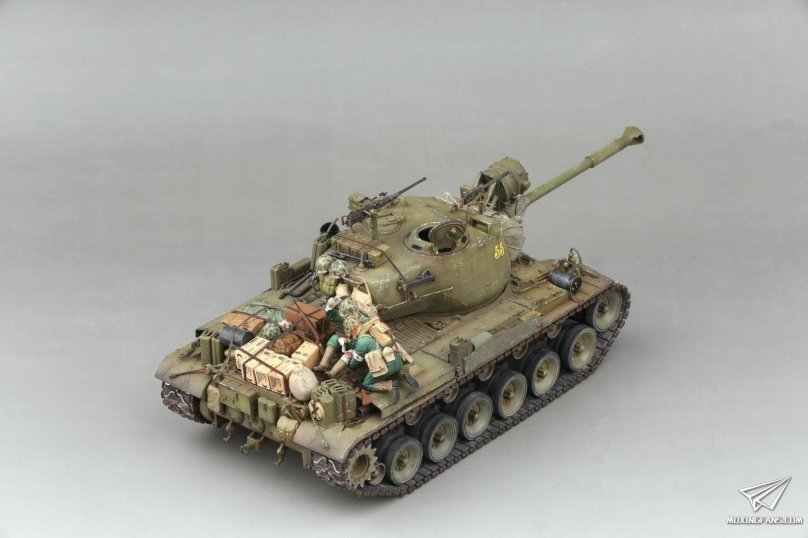 2117 Takom американский танк m46 Patton 1/35