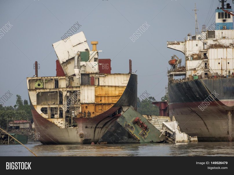 Аланг Индия кладбище кораблей