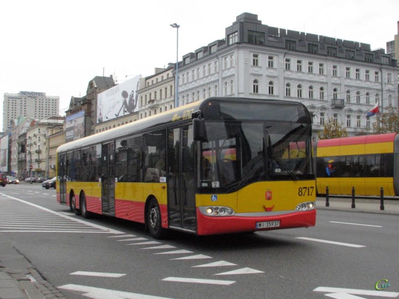 Автобусы в Варшаве