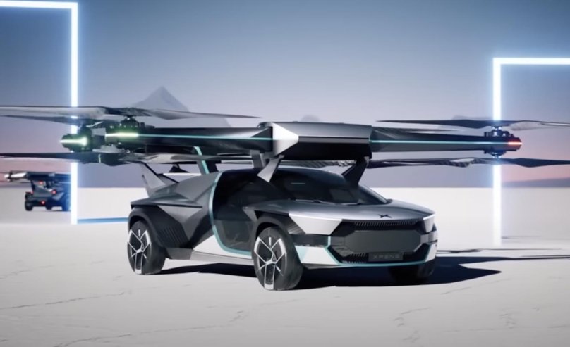 Xpeng летающий электромобиль
