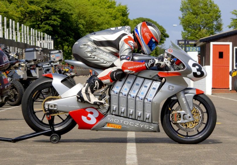 Мощный мотоцикл