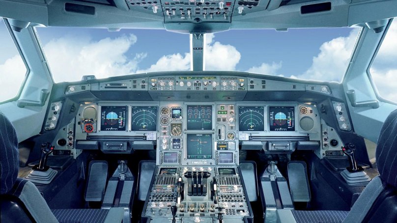 Boeing 737 кабина