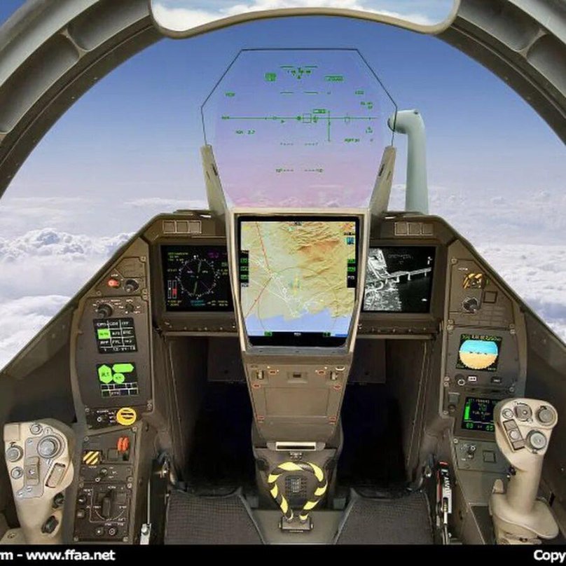 Су-35 кабина пилота