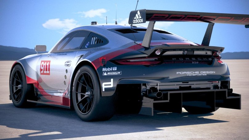 Porsche 911 gt3 RSR 2017