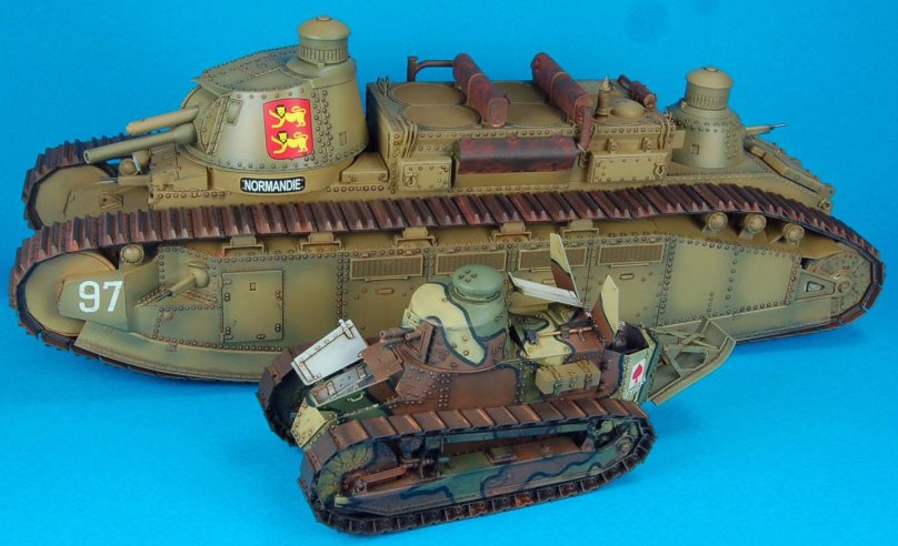 Сверхтяжелый французский танк Char 2c