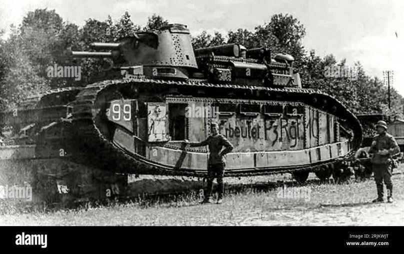 Сверхтяжелый французский танк Char 2c