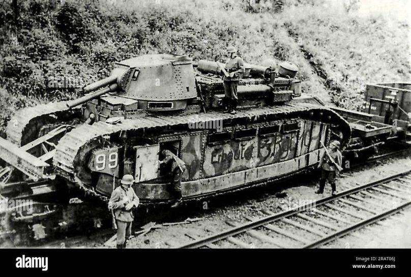 Танк FCM Char 2c Франция