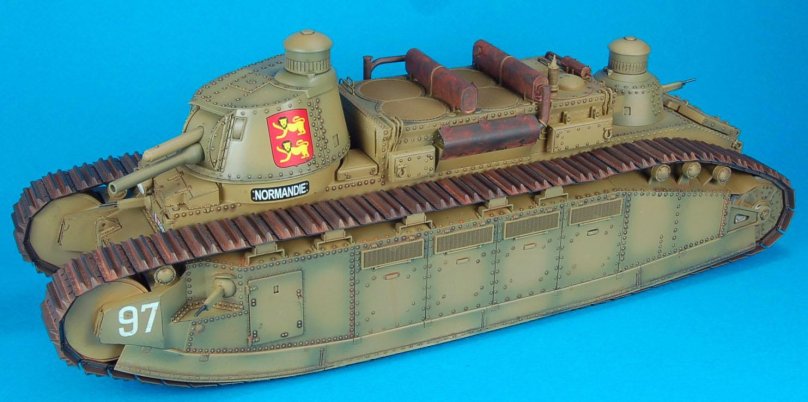 Танк FCM Char 2c Франция