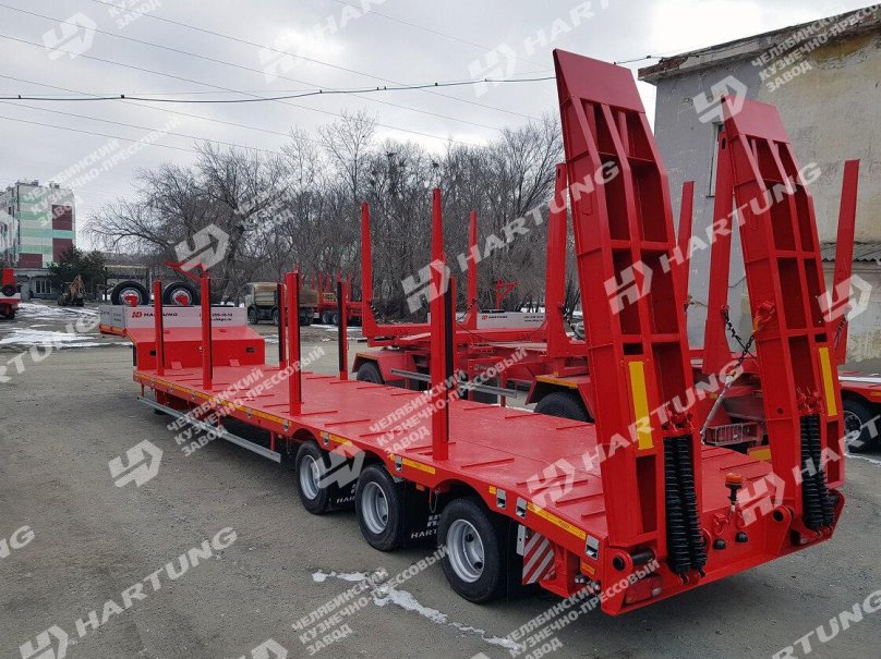 Hartung полуприцеп тяжеловоз (трал)