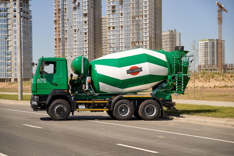 Тигарбо автобетоносмеситель