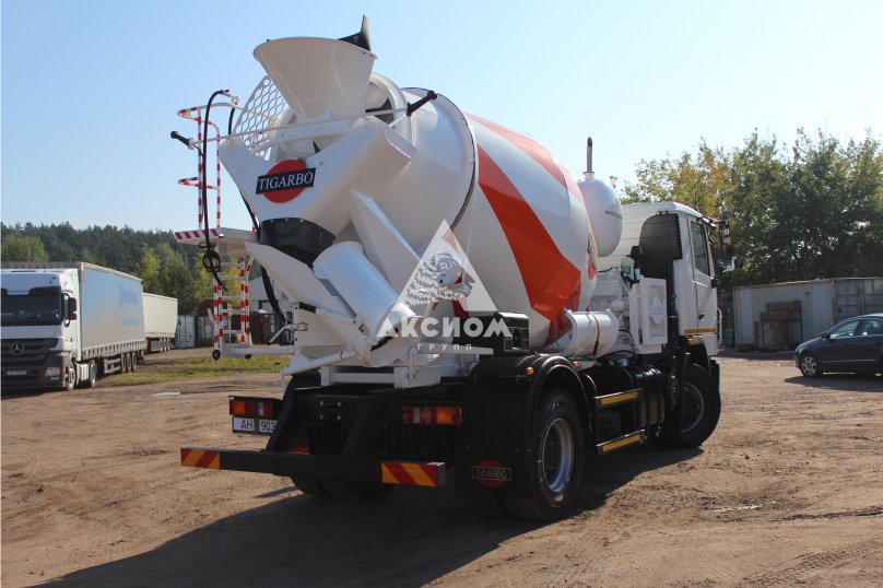 Бочка автобетоносмесителя Тигарбо