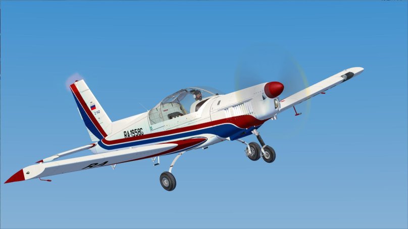 Самолет Zlin 42