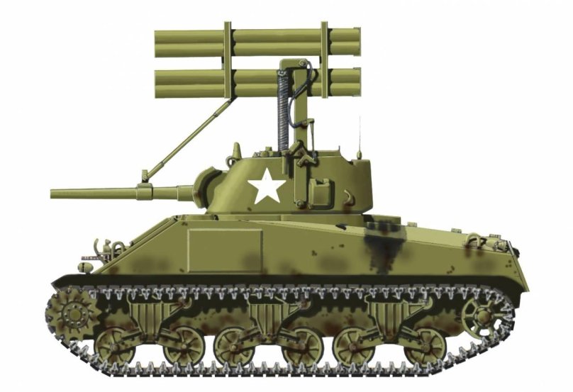 Ракетный танк Шерман