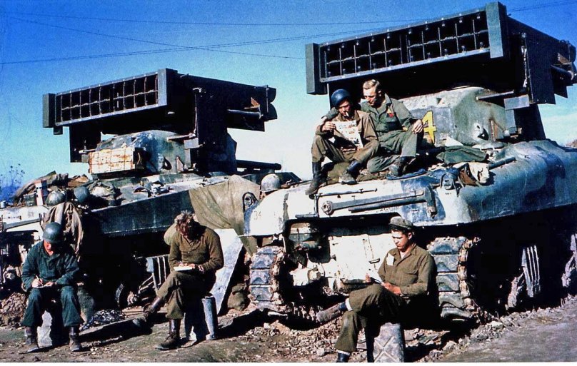 РСЗО т34 Calliope