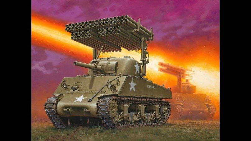 Сборная модель Шерман Каллиопа