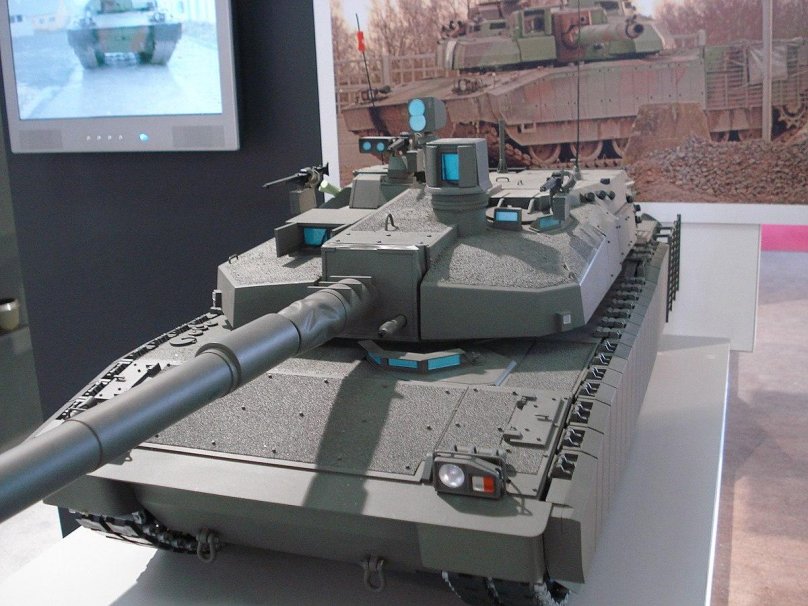 Леклерк танк с 140 мм