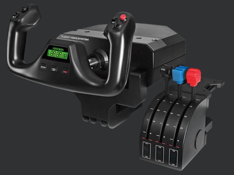 Штурвал Logitech Pro Flight Yoke System