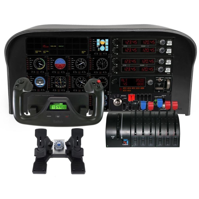 Logitech g Saitek Pro Flight instrument Panel
