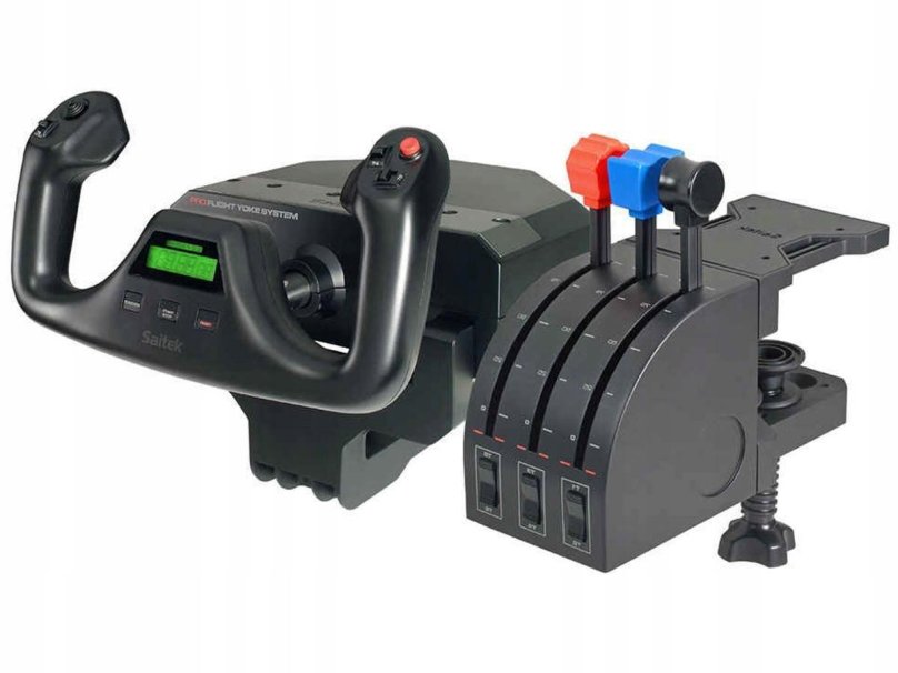 Logitech g Saitek Pro Flight Yoke