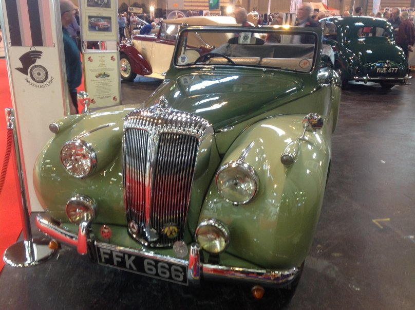 1952 Daimler "Blue Clover"