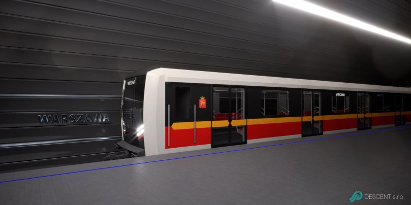 Вагоны метро Варшава
