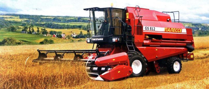 Комбайн зерноуборочный КЗС-812