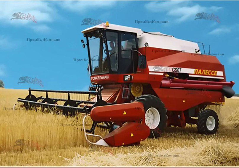 Палессе gs7 комбайн