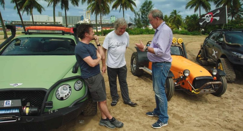 Джереми Кларксон Ричард Хаммонд и Джеймс Мэй