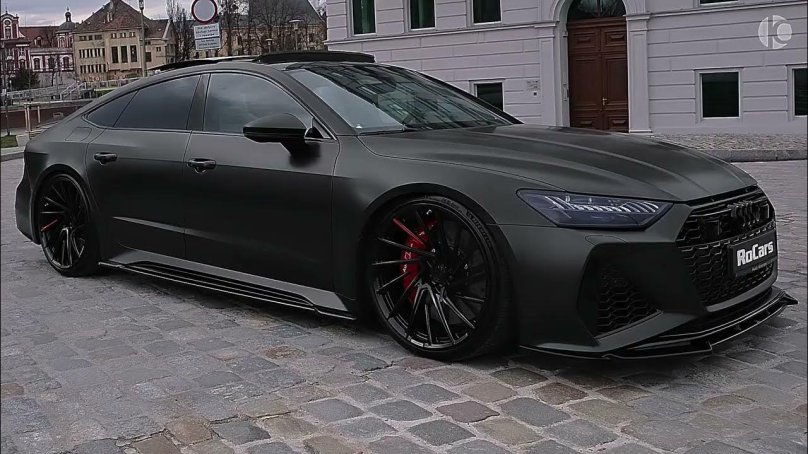 Ауди рс7 черная матовая