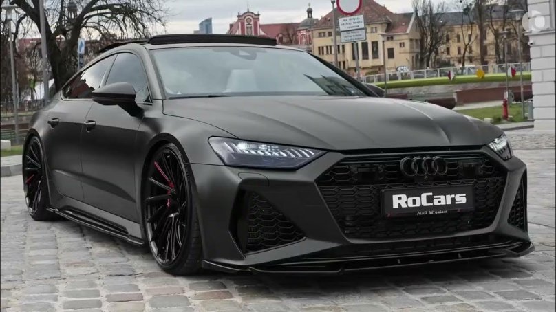 Audi rs7 черная матовая