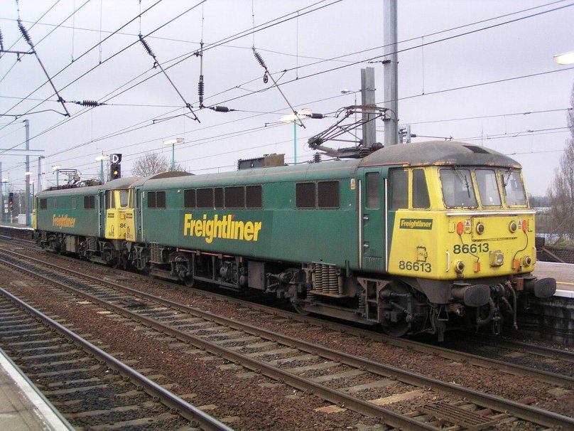 Class 86 freightliner Rail