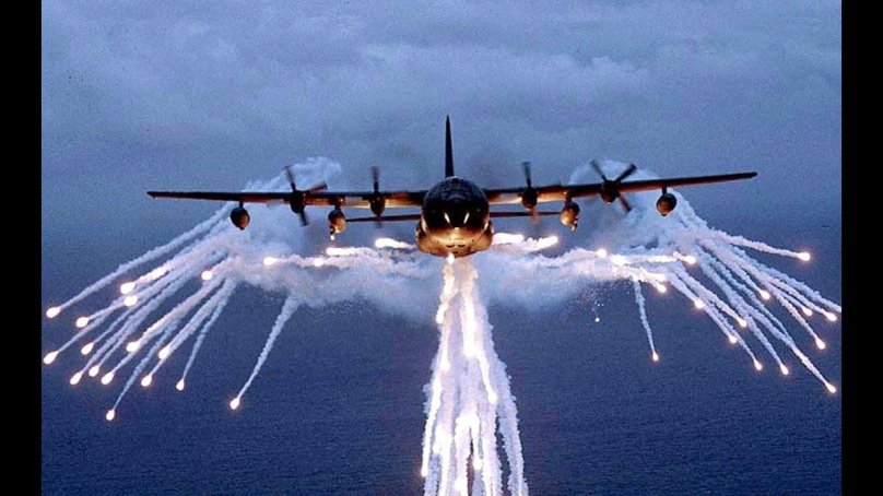 AC 130 тепловая ЛОВУШКА