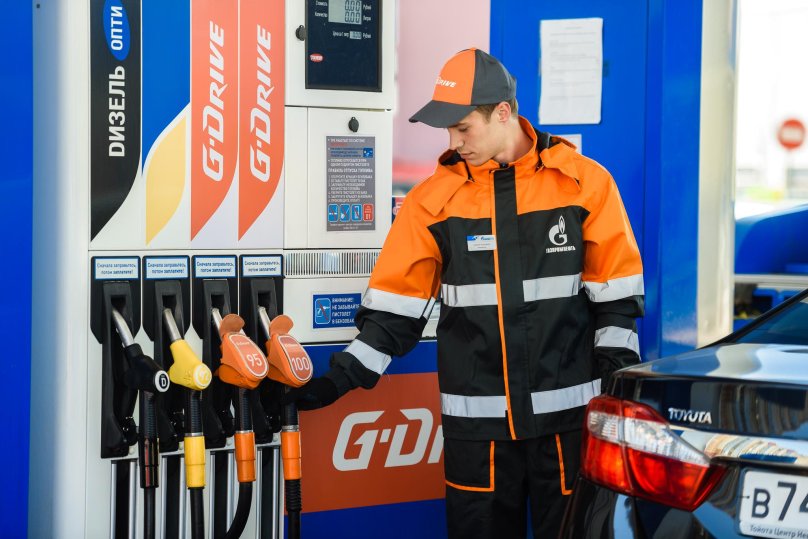 Топливо g Drive 95 Газпром