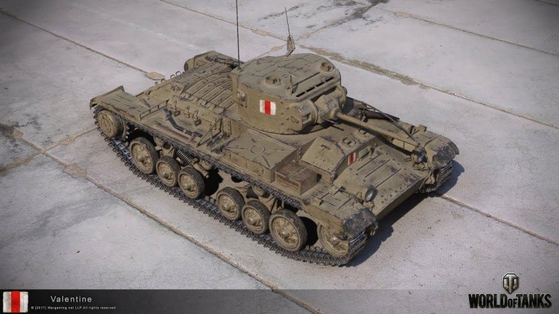 Британский танк Валентайн