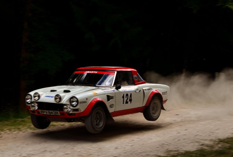 Декаль Fiat 124 Abarth Rallye
