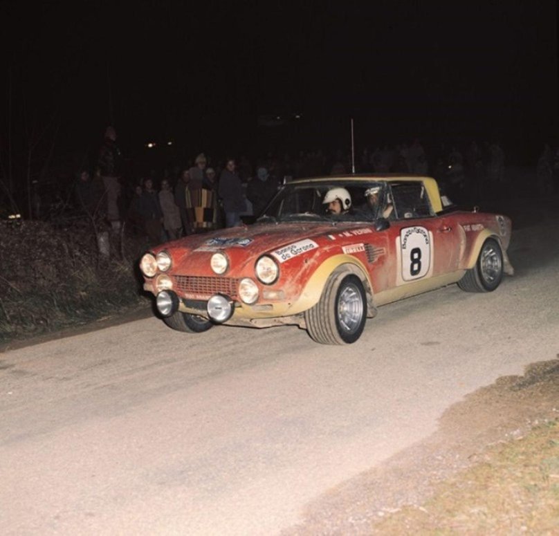 Fiat 124 Spider 1966 Rally