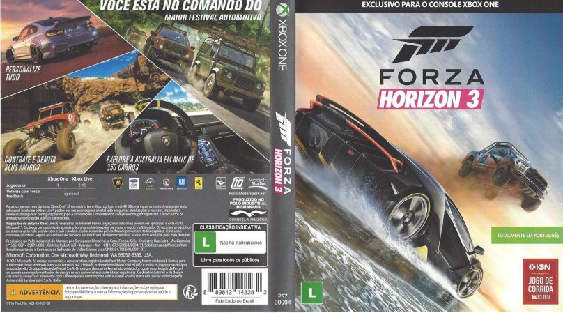 Forza Horizon 3 диск
