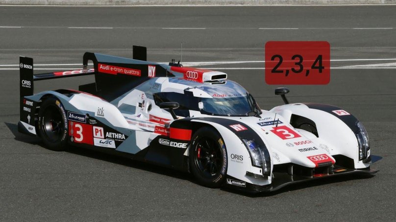 Audi r18 lmp1 Леман