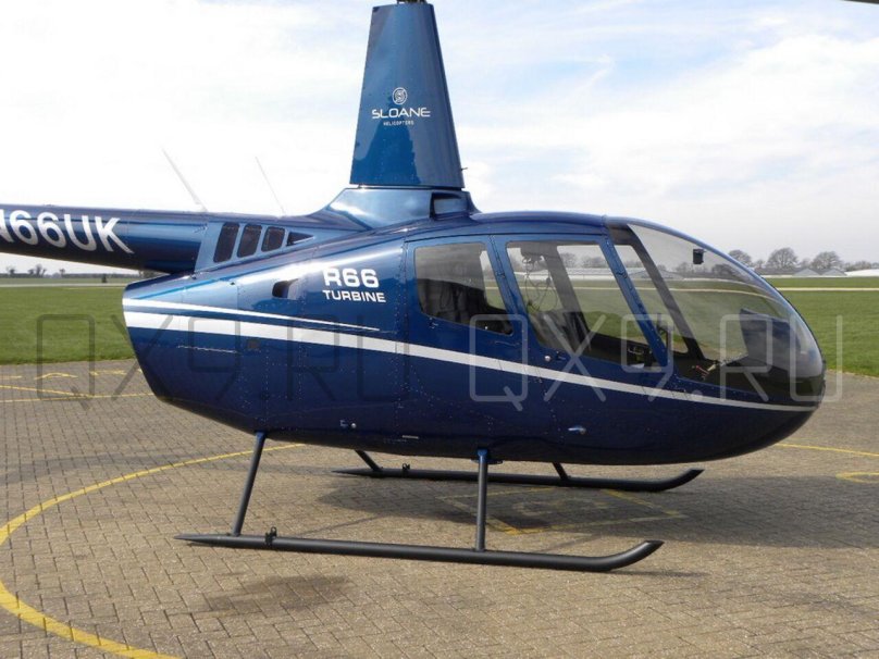 Кабина вертолета Robinson r44