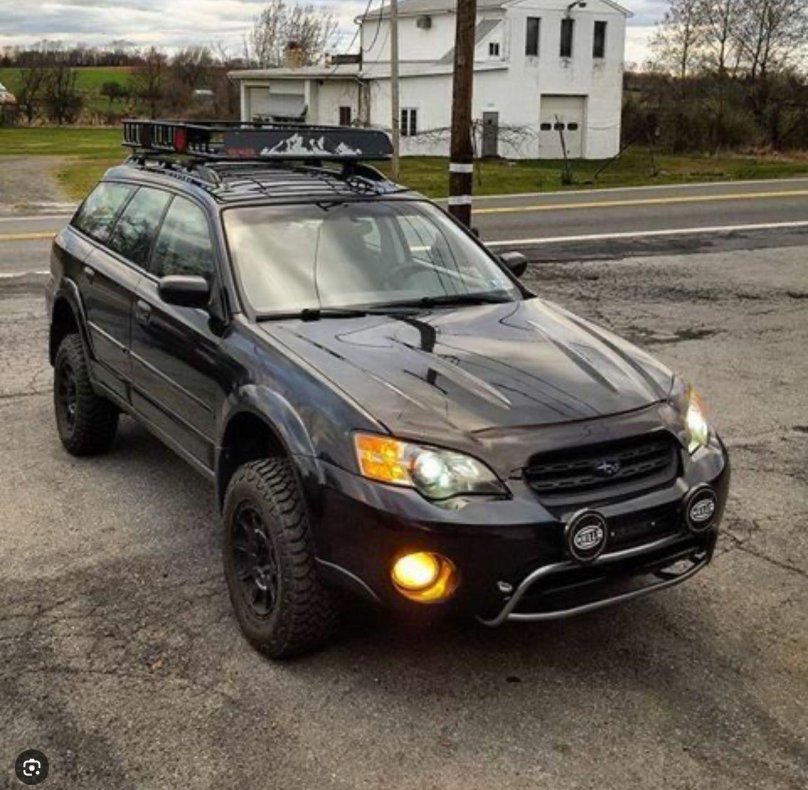 Субару Аутбек оффроад