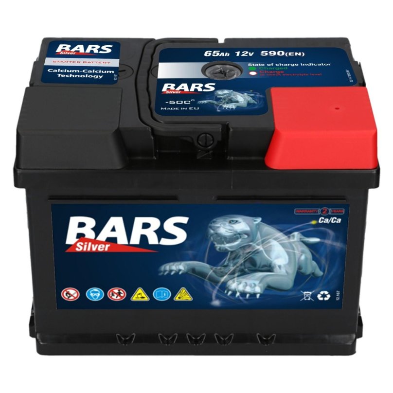 Bars 60 Ah 12v 530a