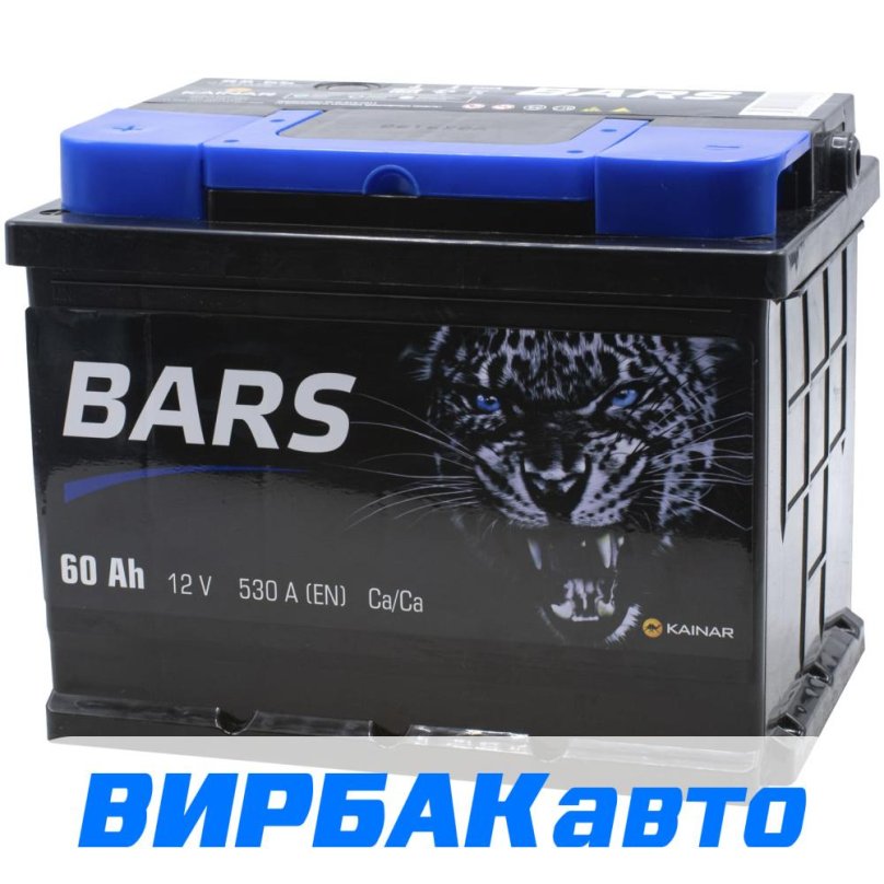 Аккумулятор Барс 60 а/ч 530 а/ч