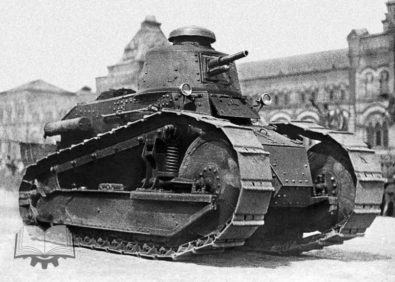 Танк Рено ФТ-17 русский