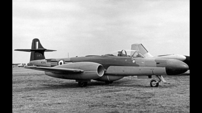 Gloster g.41 "Meteor", истребитель