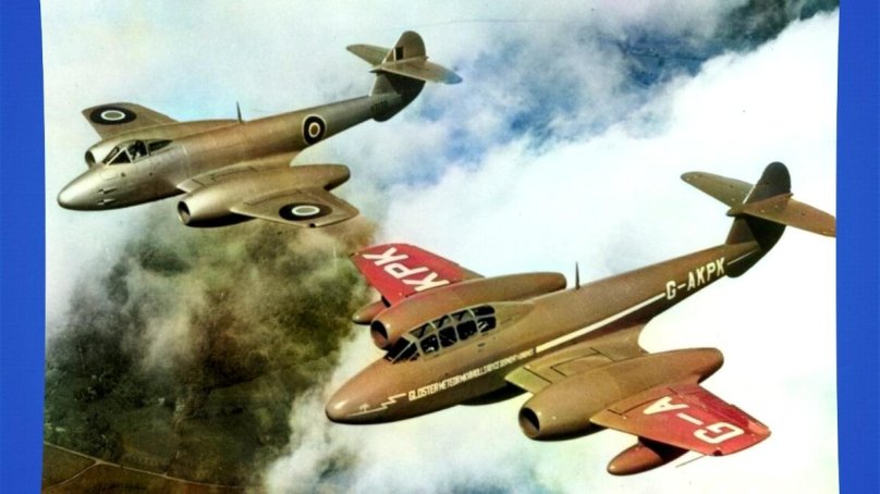 Gloster Meteor самолет