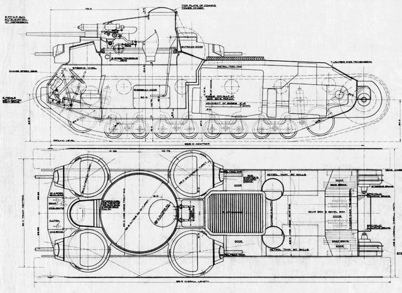 Английский тяжелый танк а1е1 Индепендент