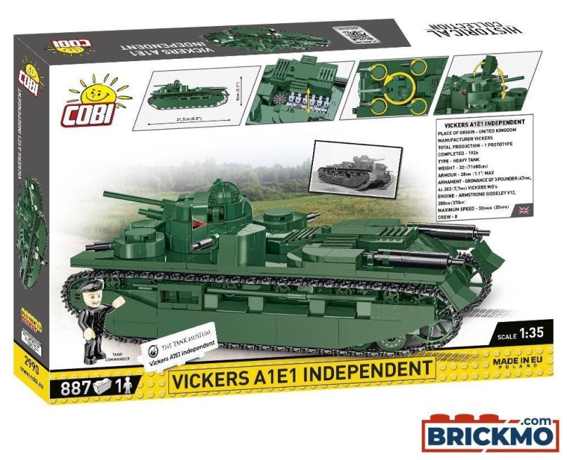 Танк Виккерс 1/35