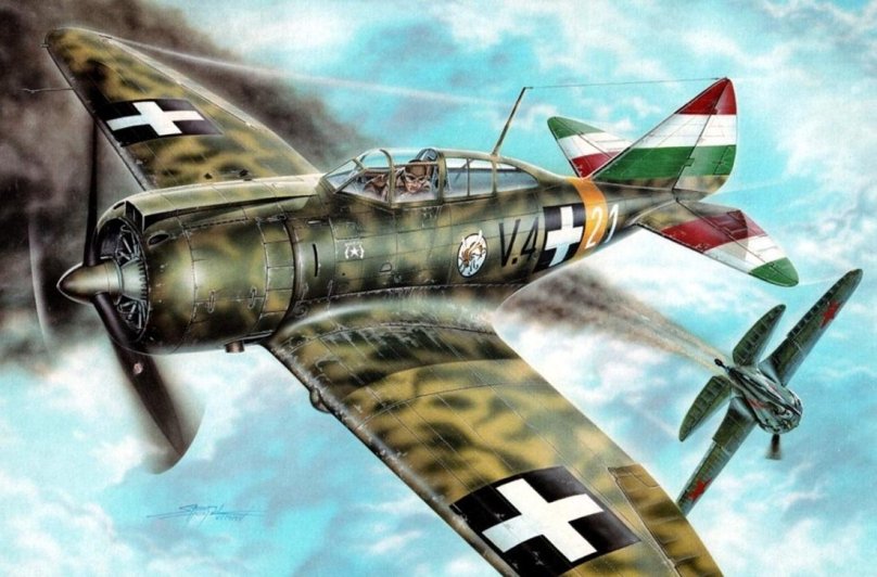 Истребитель Reggiane re.2000