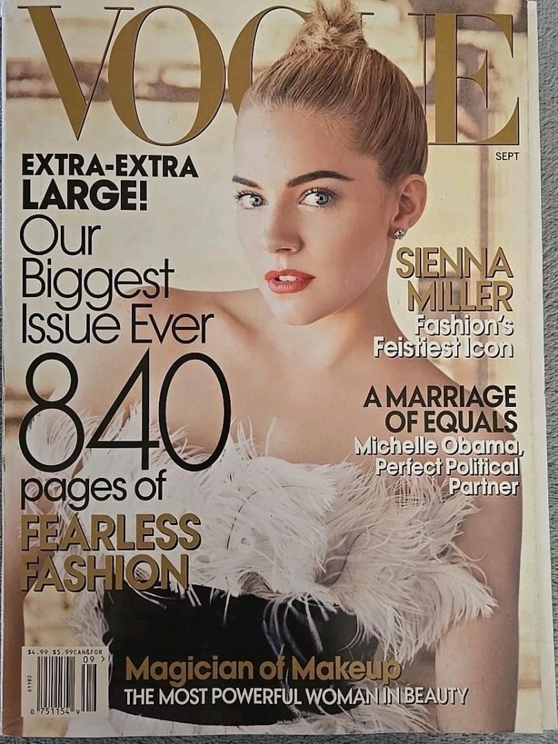 Сентябрьский номер Vogue 2007