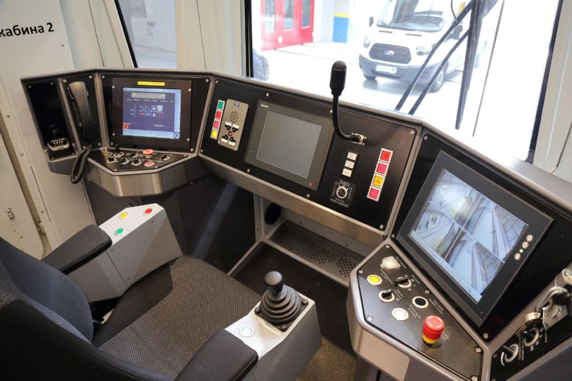 Вагон Siemens inspiro кабина